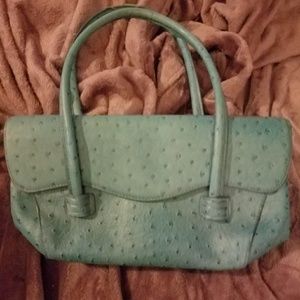 Ostrige skin styled hand bag
